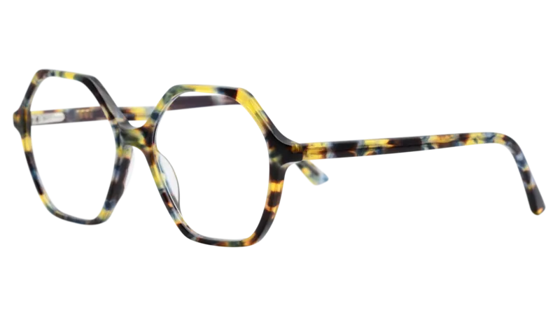 Front side picture of Frank and Lucie Eyewill glasses with elegant design