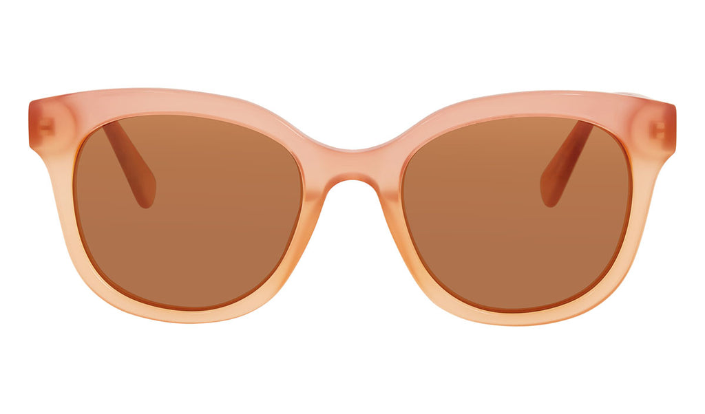 Front view of Frank and Lucie Eyedo sunglasses in Au lait, part of the Sunday Essentials Couleur Locale collection.
