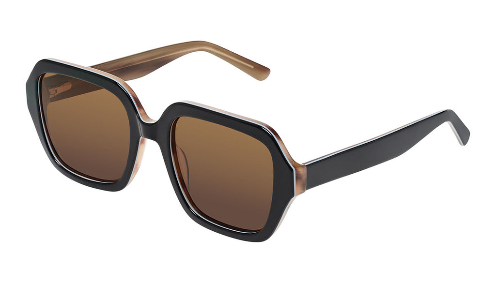 Side view of Frank and Lucie Limited Sunglasses from Sunday Limited Ciao Retro Collection edition Cassatina