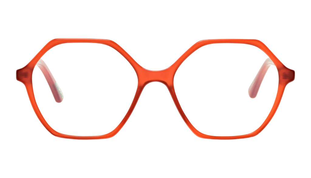 Front picture of Frank and lucie Eyewill glasses in the color Roussillon